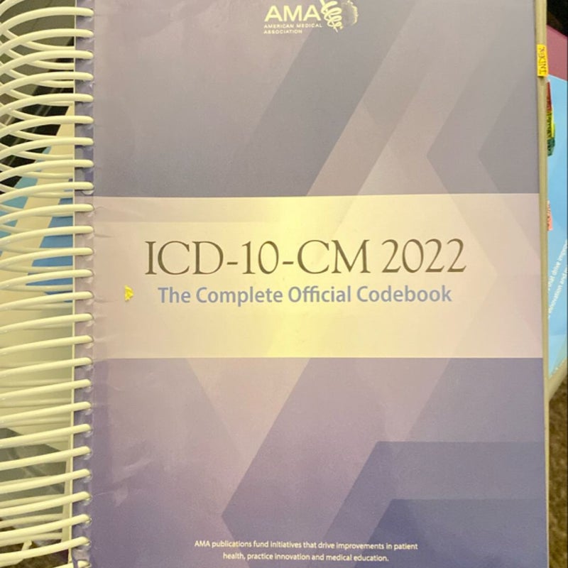 ICD-10-CM 2022 the Complete Official Codebook with Guidelines