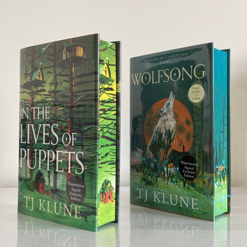 Waterstones Special outlet Signed Edition - Wolfsong