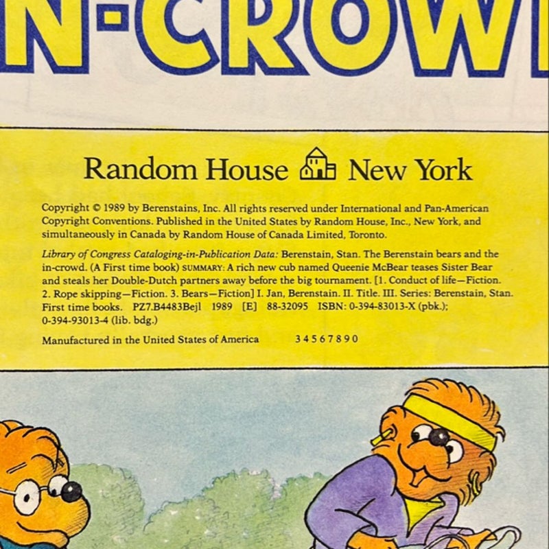 The Berenstain Bears and the In-Crowd