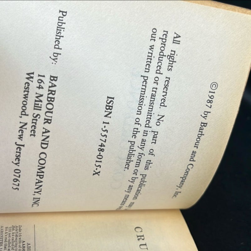 Cruden’s Concordance