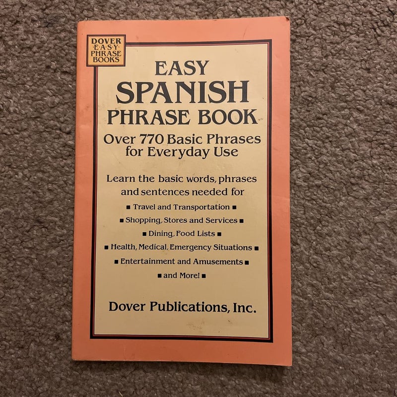 Easy Spanish Phrase Book