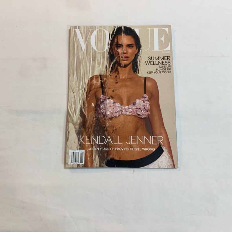 Vogue Kendall Jenner “On 10 Years of Proving People” Issue Summer 2024 Magazine