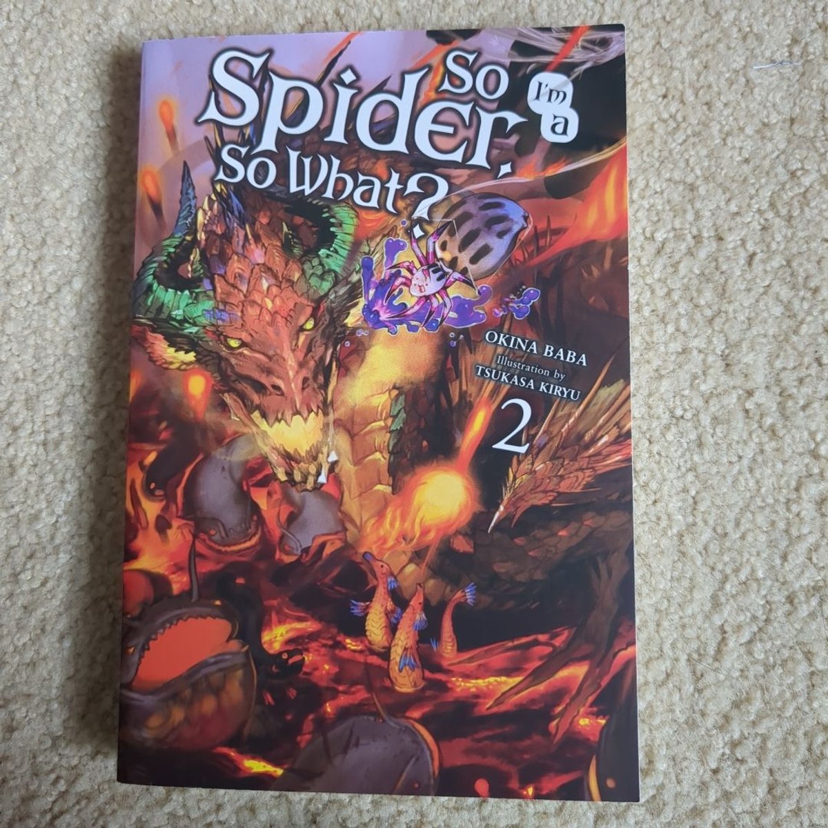 So I'm a Spider, So What?, Vol. 2 (light Novel) by Okina Baba, Tsukasa ...