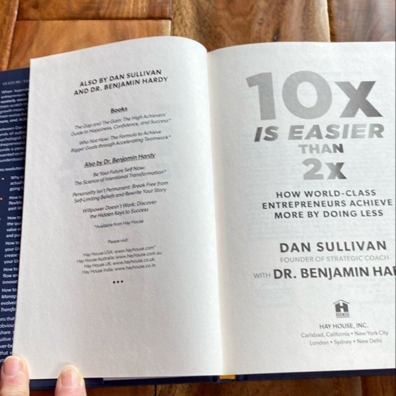 10x Is Easier Than 2x