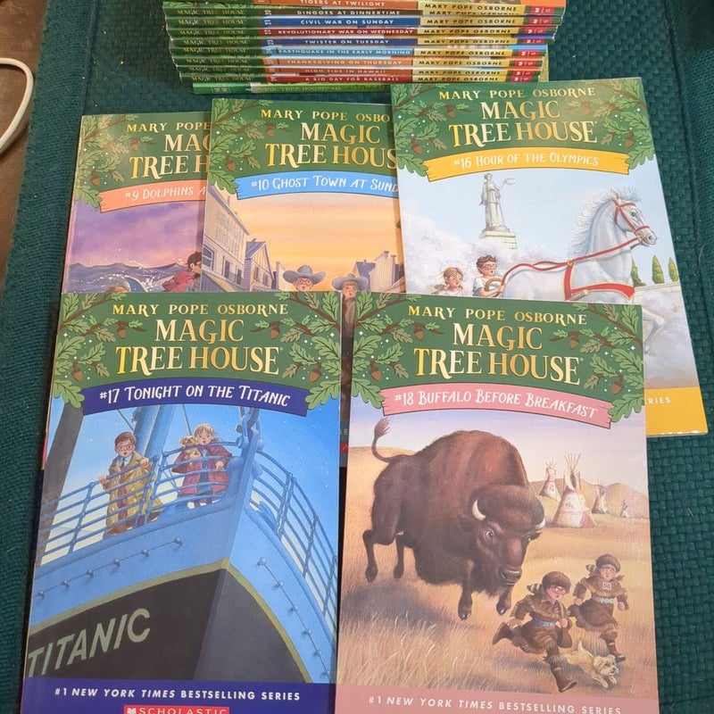 Magic Treehouse set (20 books) 