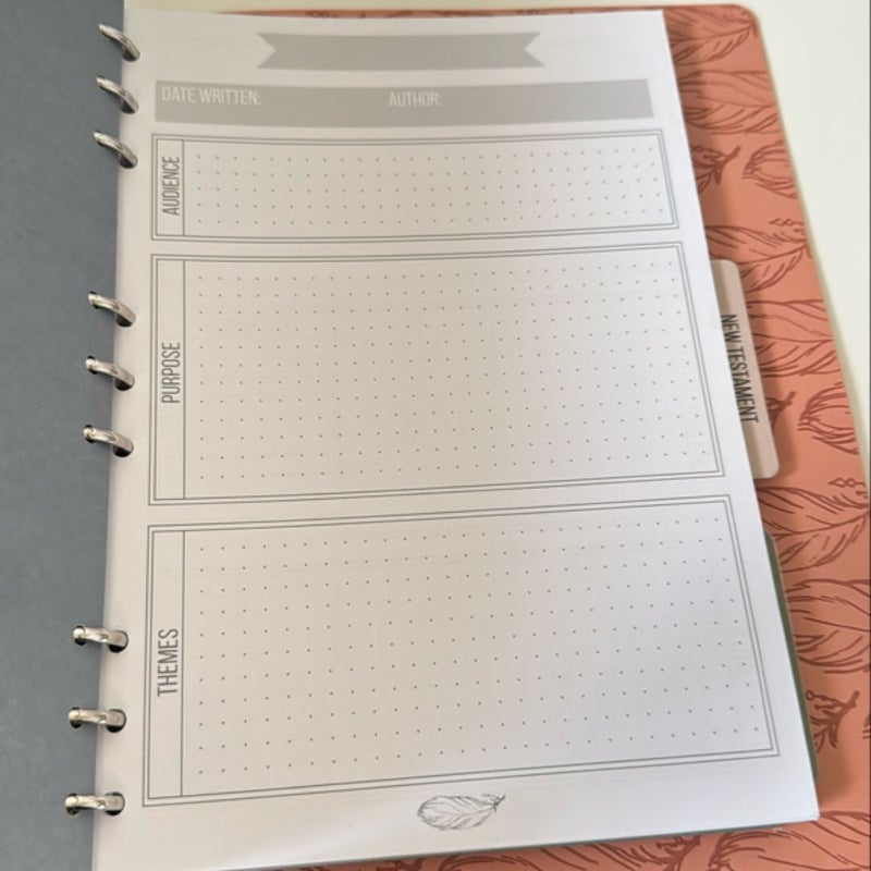 The Bible Binder