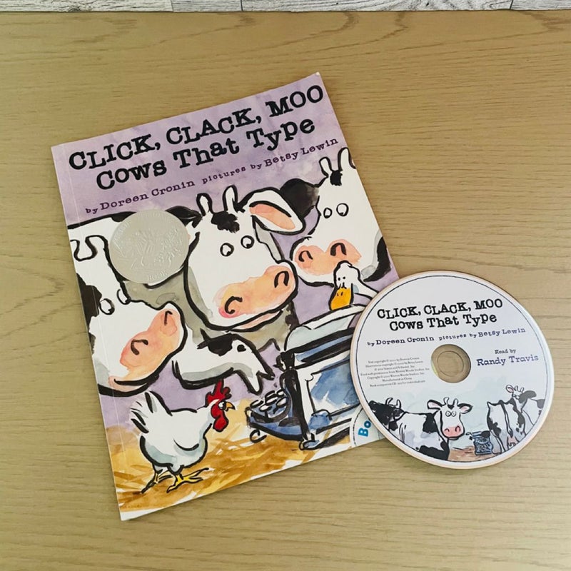 Click, Clack, Moo-Book & CD 