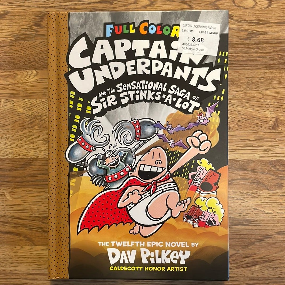 Captain underpants best sale twelfth epic novel