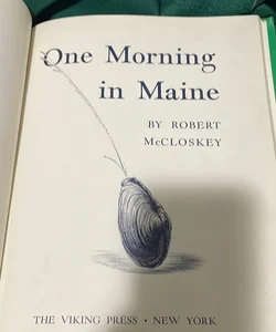 One Morning in Maine 