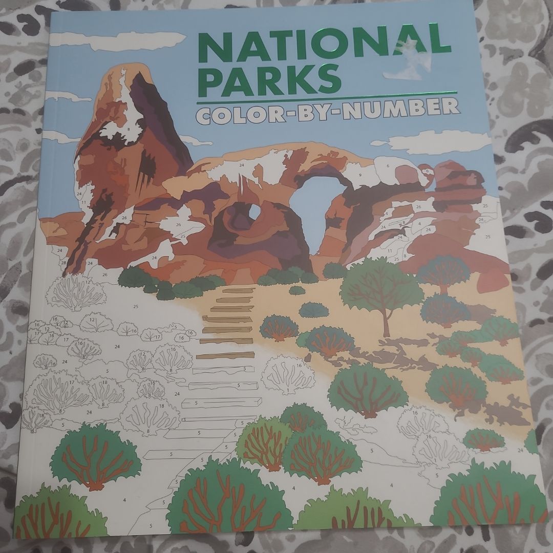 National Parks Color-By-Number