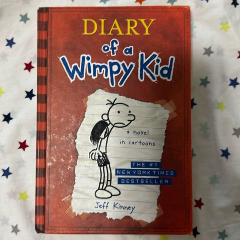 Diary of a Wimpy Kid # 1 Cartoon Novel Hardcover