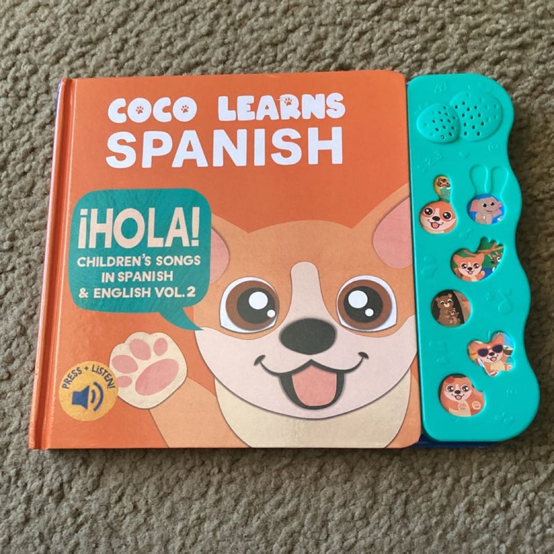 Coco Learns Spanish: Children's Songs in Spanish and English Vol. 2