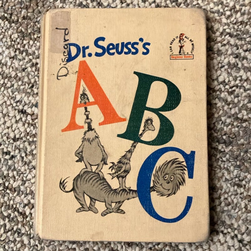 Vintage Dr. Seuss ABC