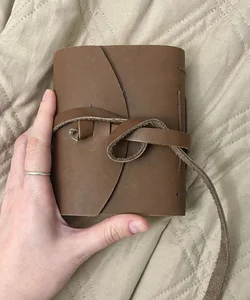 Mini Leather Sketchbook
