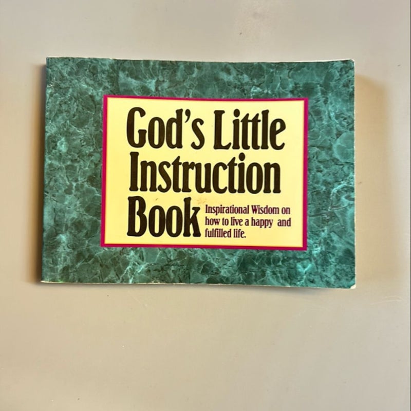 God's Little Instruction Book