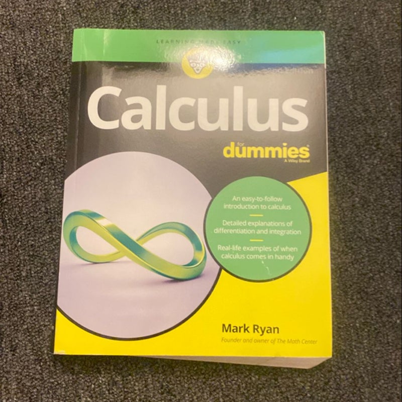 Calculus for Dummies