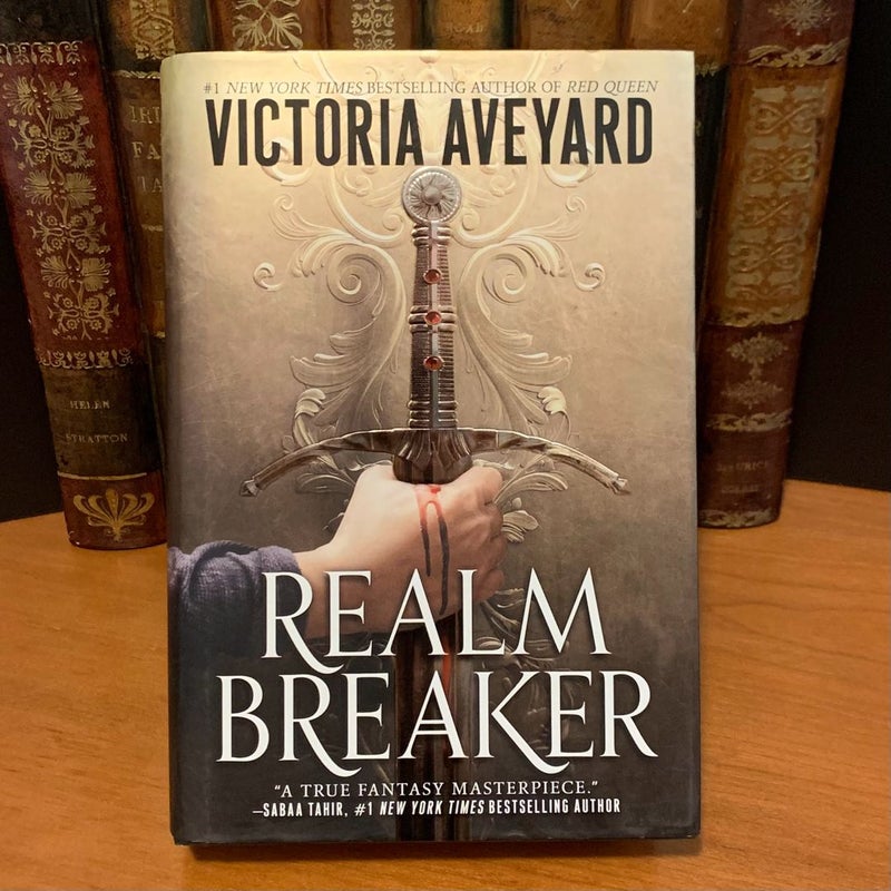 SIGNED Realm Breaker, First Edition First Printing