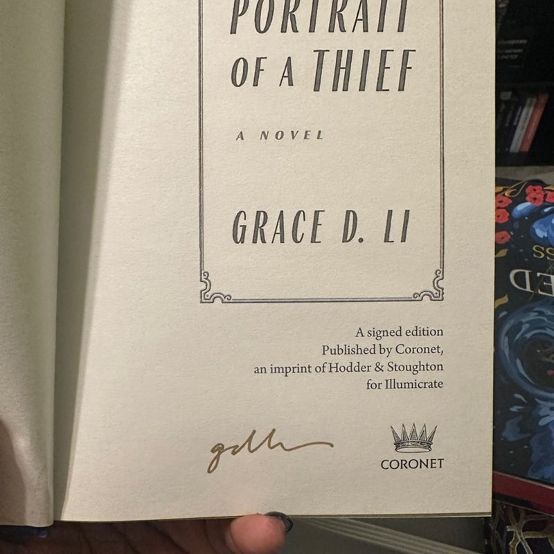Portrait of a Theif (Illumicrate Edition)
