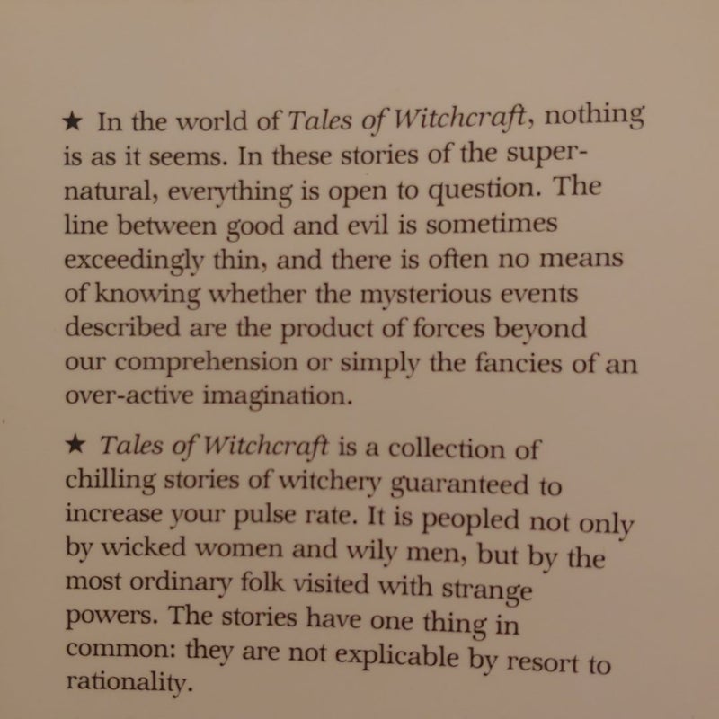 Tales of Witchcraft