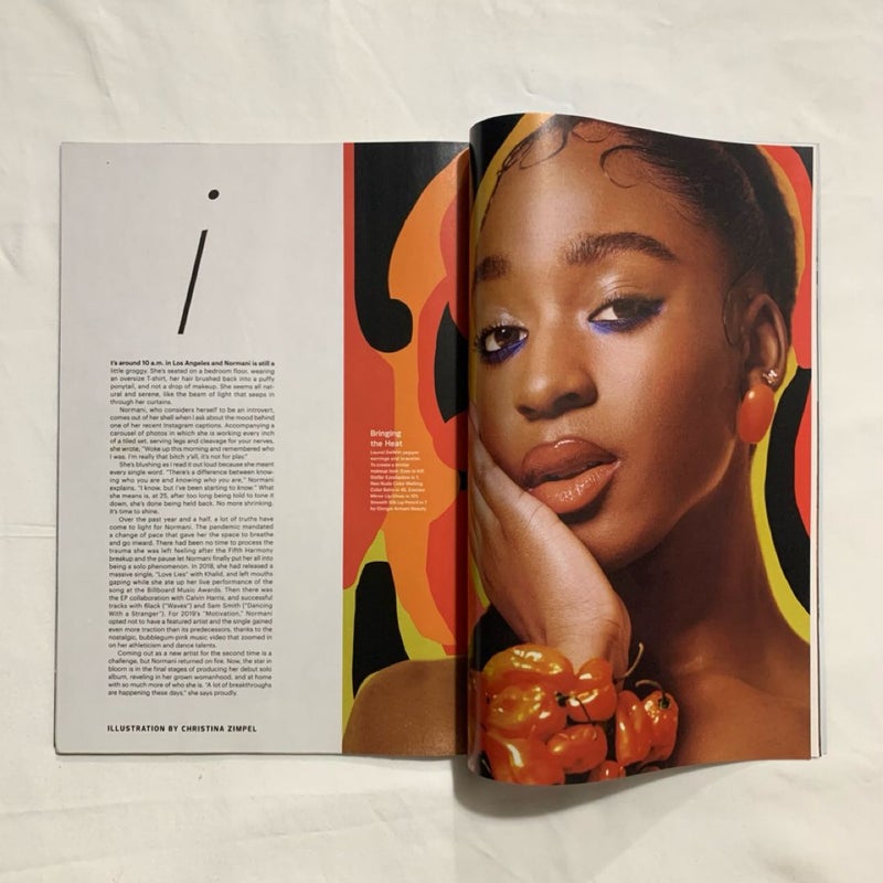allure “Red Hot Normani “ Issue September 2021 Magazine