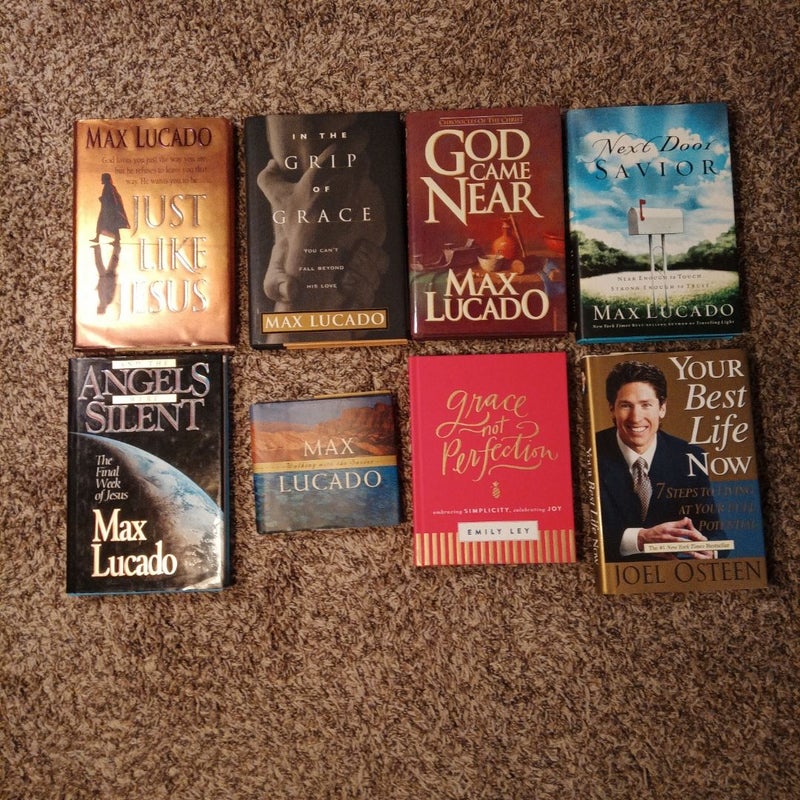 Eight spiritual/religious book bundle