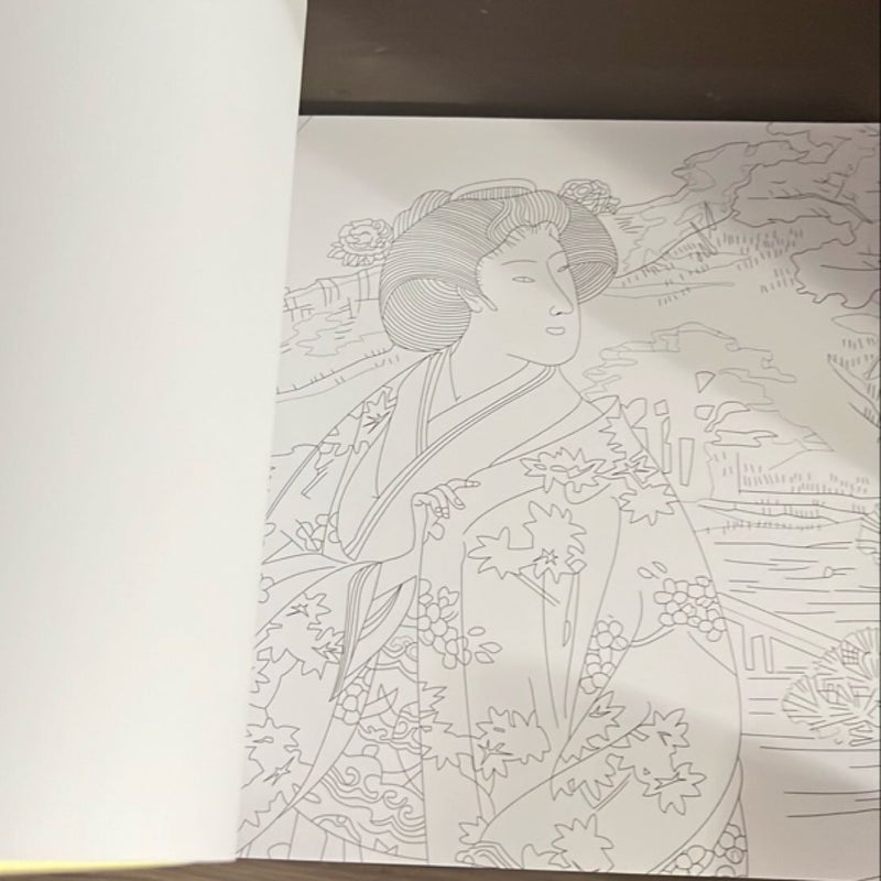 Touch of Asia Colouring Book