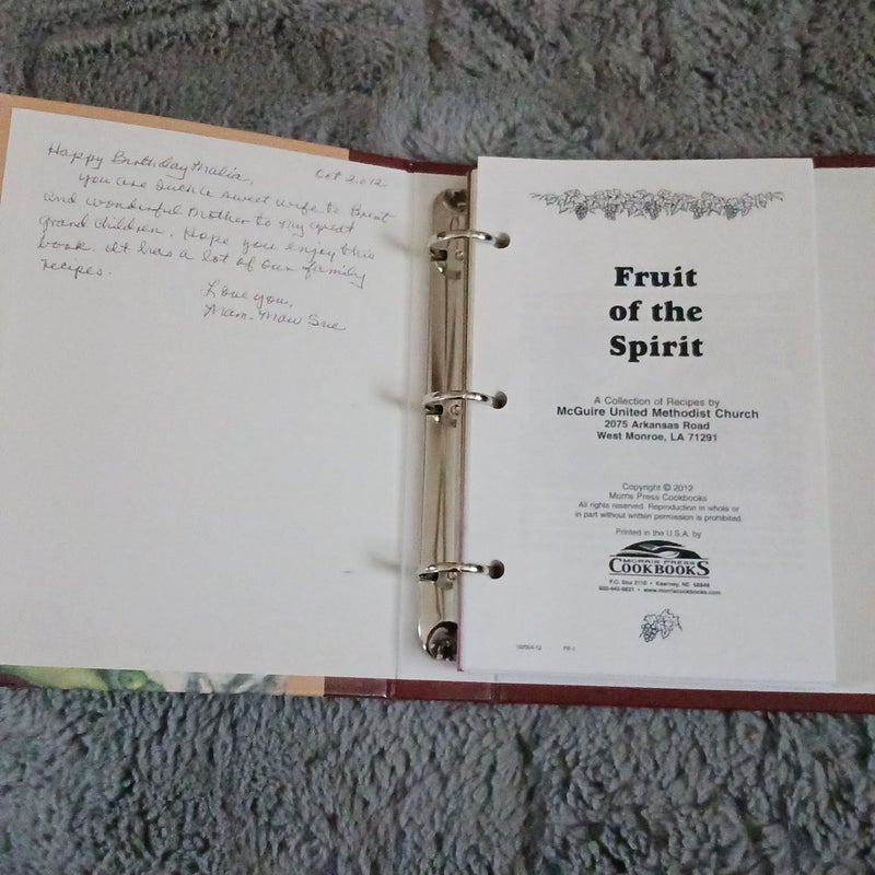 Fruit of the Spirit Cookbook 