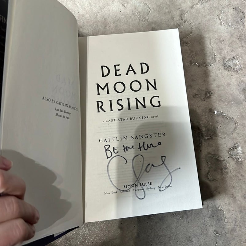 Last Star Burning (signed and personalized) 