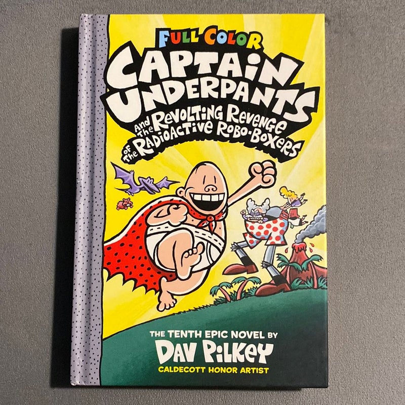 CAPTAIN UNDERPANTS 10 BOOK BOX SET 