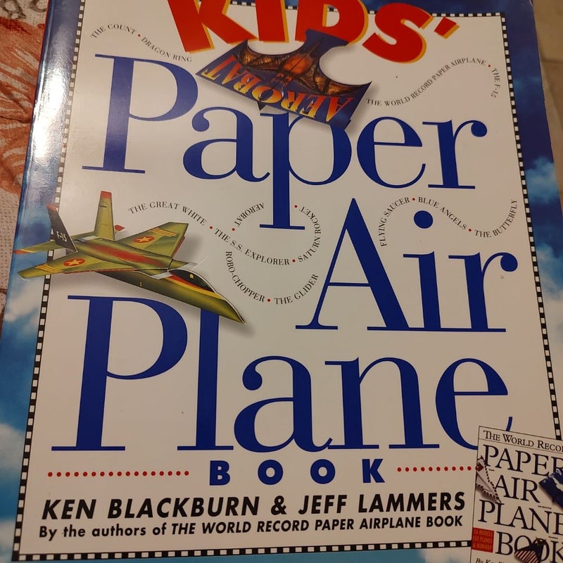 Kids Paper Airplane Book