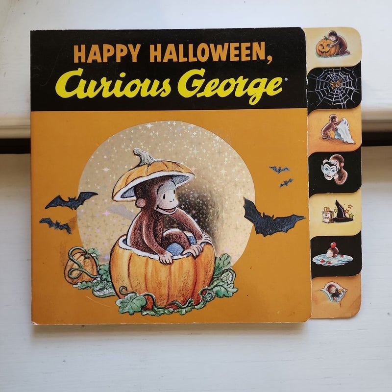 Happy Halloween, Curious George Tabbed Board Book