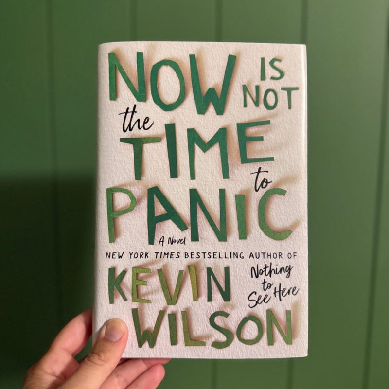 Now Is Not the Time to Panic