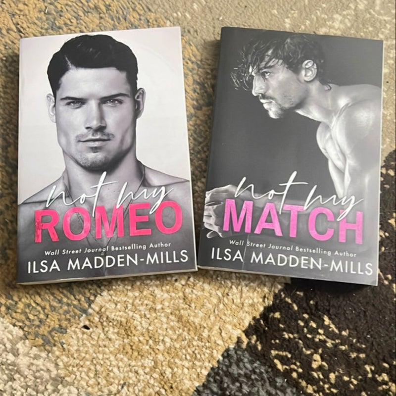 Not My Romeo & Not My Match *Double Signed Bookplate Bundle*