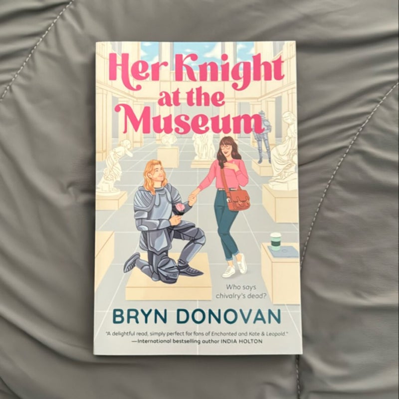 Her Knight at the Museum