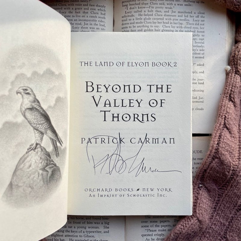 Beyond the Valley of Thorns (autographed)