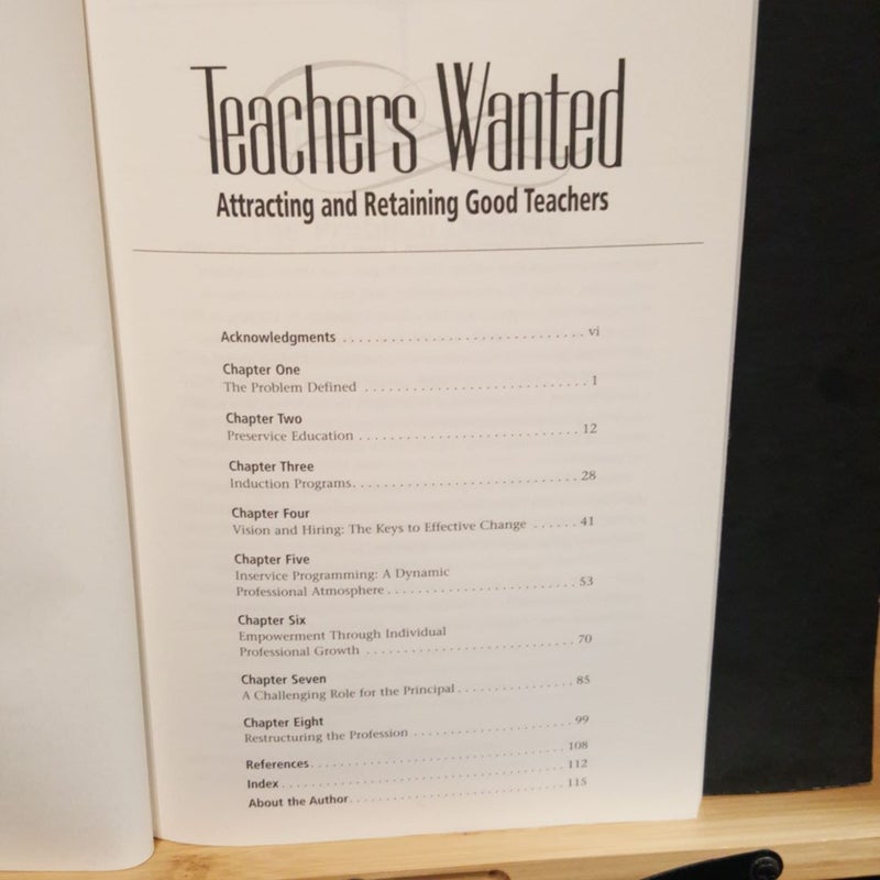 Teachers Wanted
