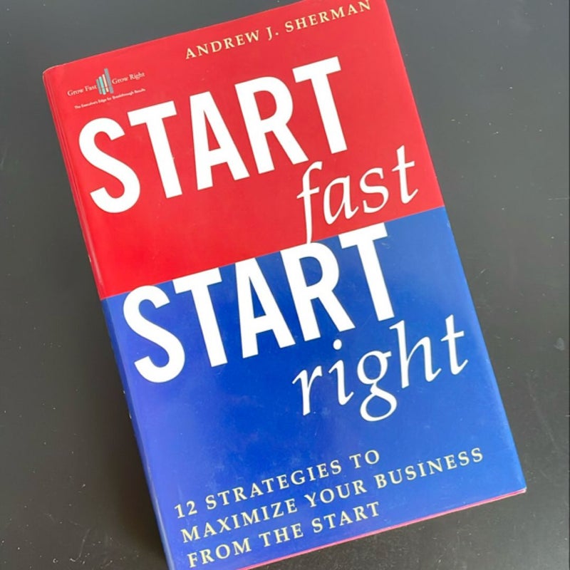 Start Fast Start Right