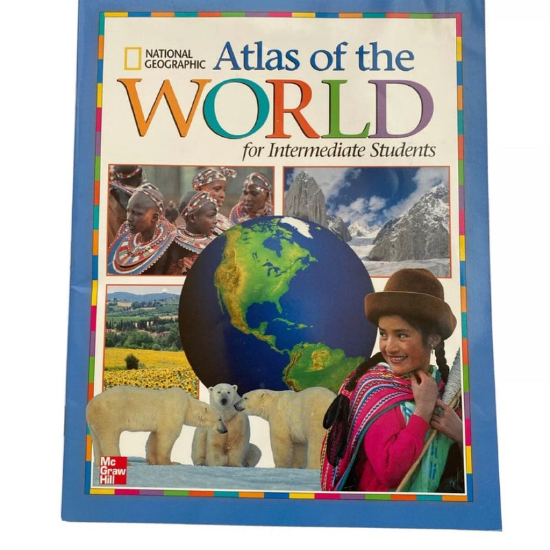 2002 Atlas of the World - For Intermediate Students (National Geographic)