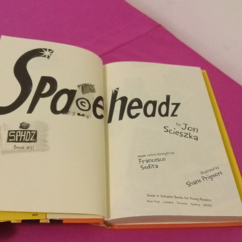 SPACEHEADZ Book #1!