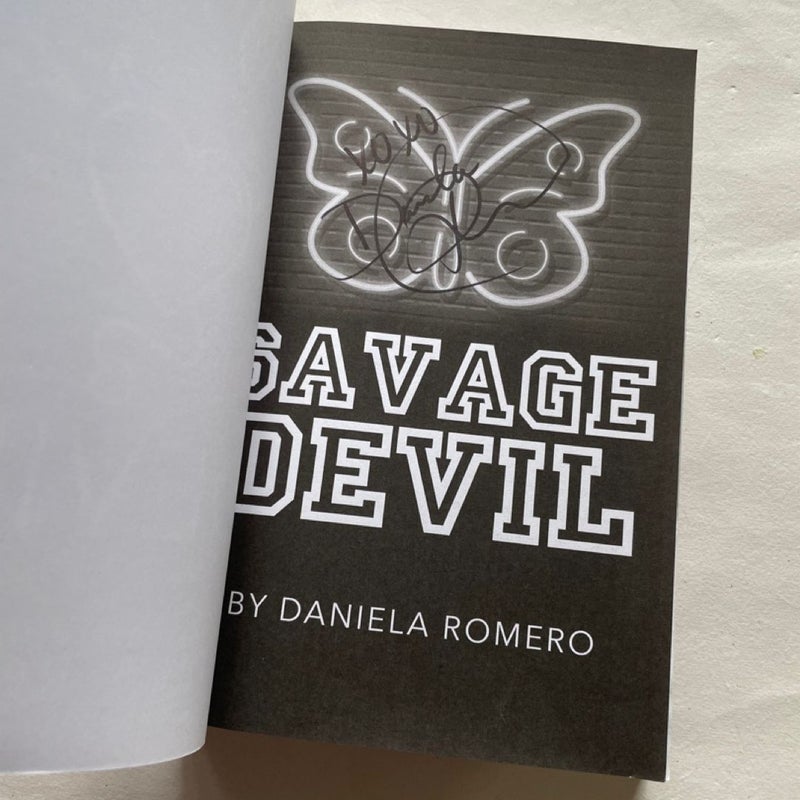 Savage Devil - signed