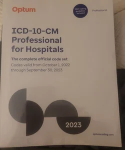 ICD-10-CM PROFESSIONAL for HOSPITALS