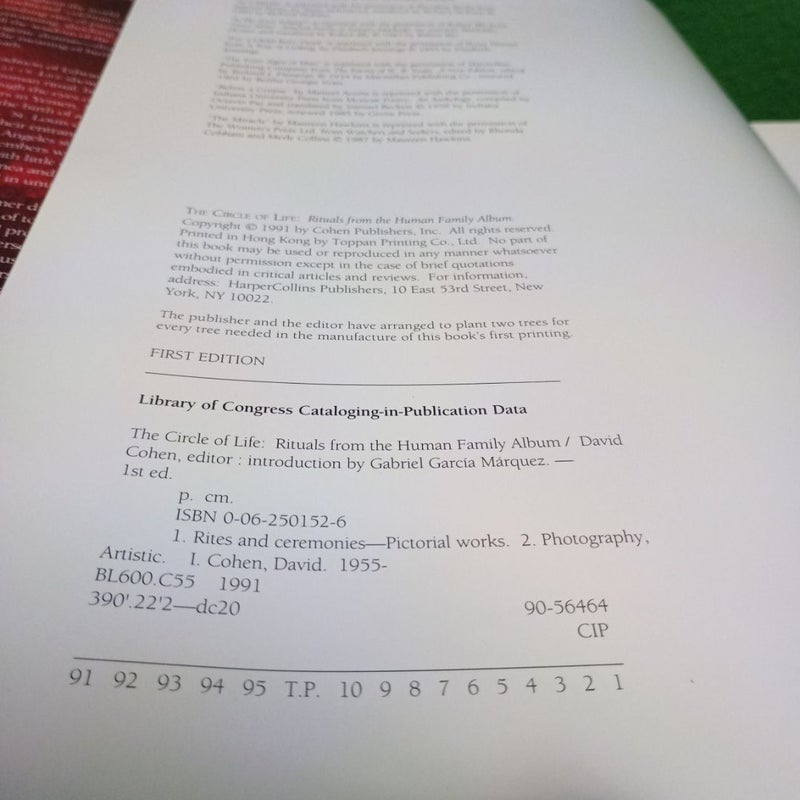 The Circle of Life - First Edition (Printing 1)
