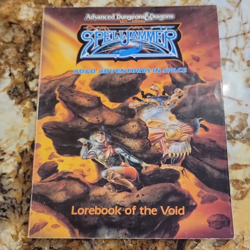 Advanced Dungeons and Dragons SpellJammer Lorebook of the Void ** missing pages **
