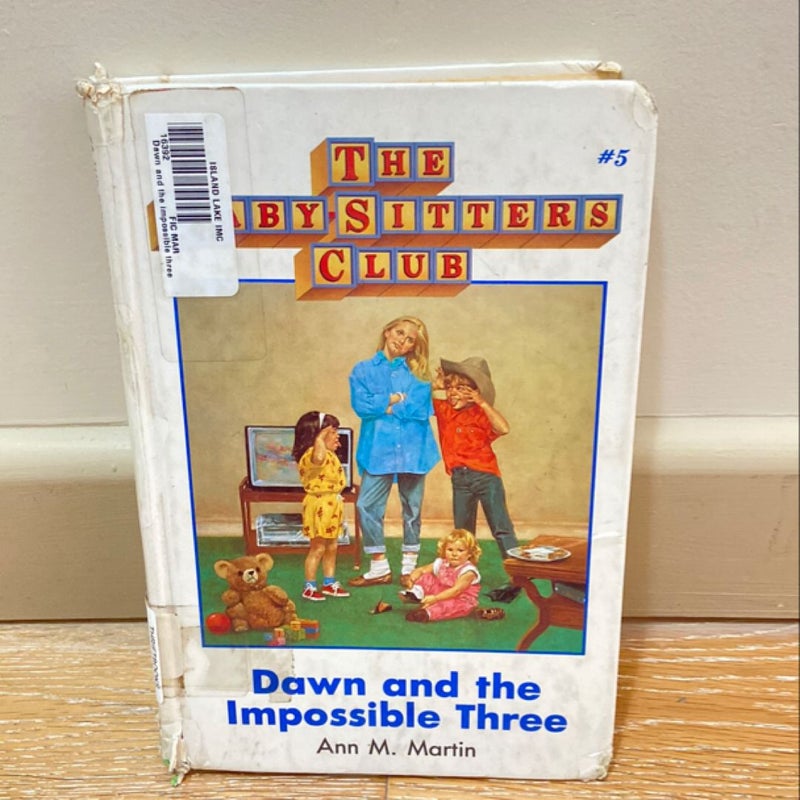 The Baby-Sitters Club Dawn And The Impossible Three Hardcover