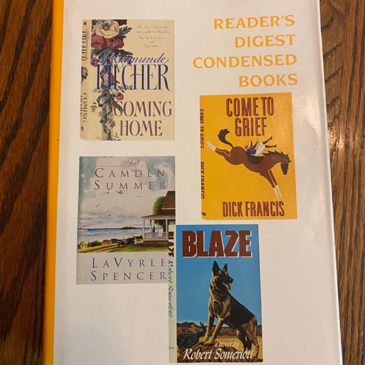 Readers digest condensed books volume2 1996