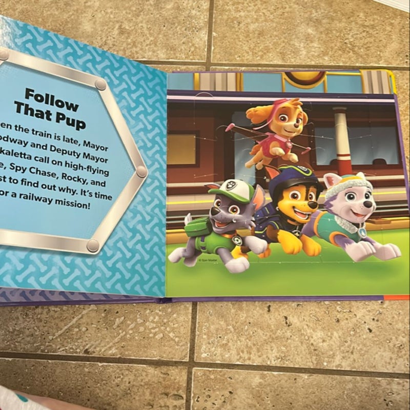 Nick Paw Patrol Girls My First Puzzle Book