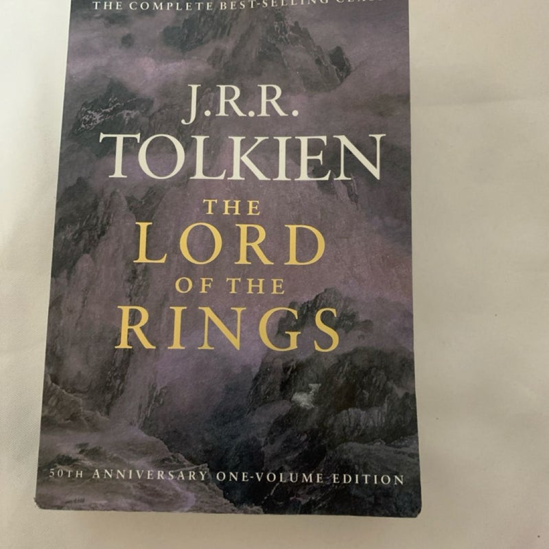 The Lord of the Rings: 50th Anniversary by JRR Tolkien, Mint Condition