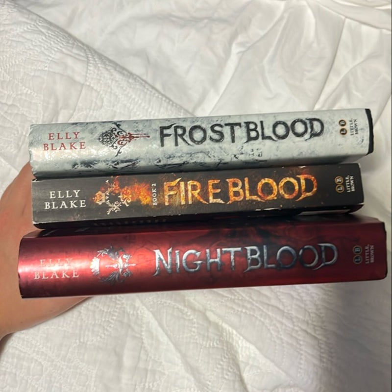 Frostblood,Fireblood,Nightblood series