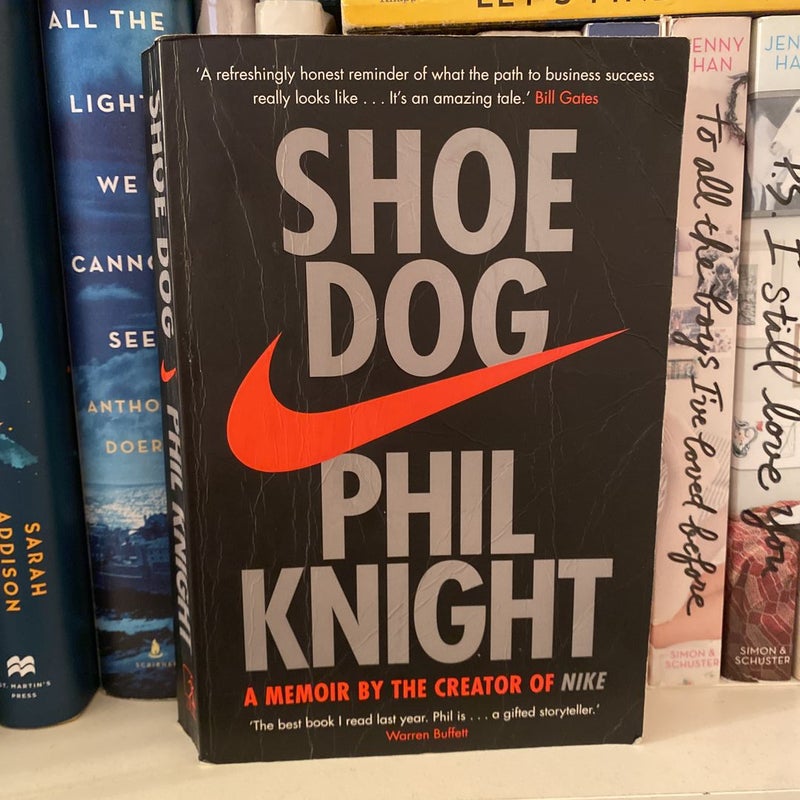 Shoe Dog by Phil Knight, Hardcover