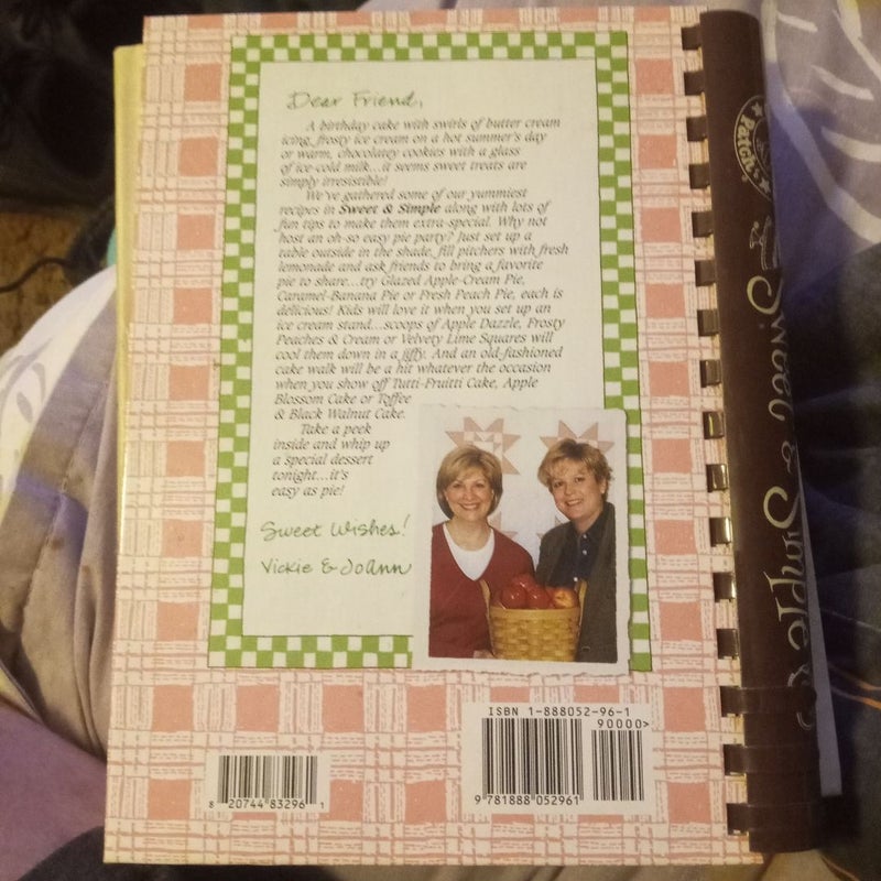 Sweet and Simple Cookbook